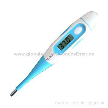 Digital Thermometer, Flexible Tip, Waterproof, Accuracy, Safe, Quickly and Accurately